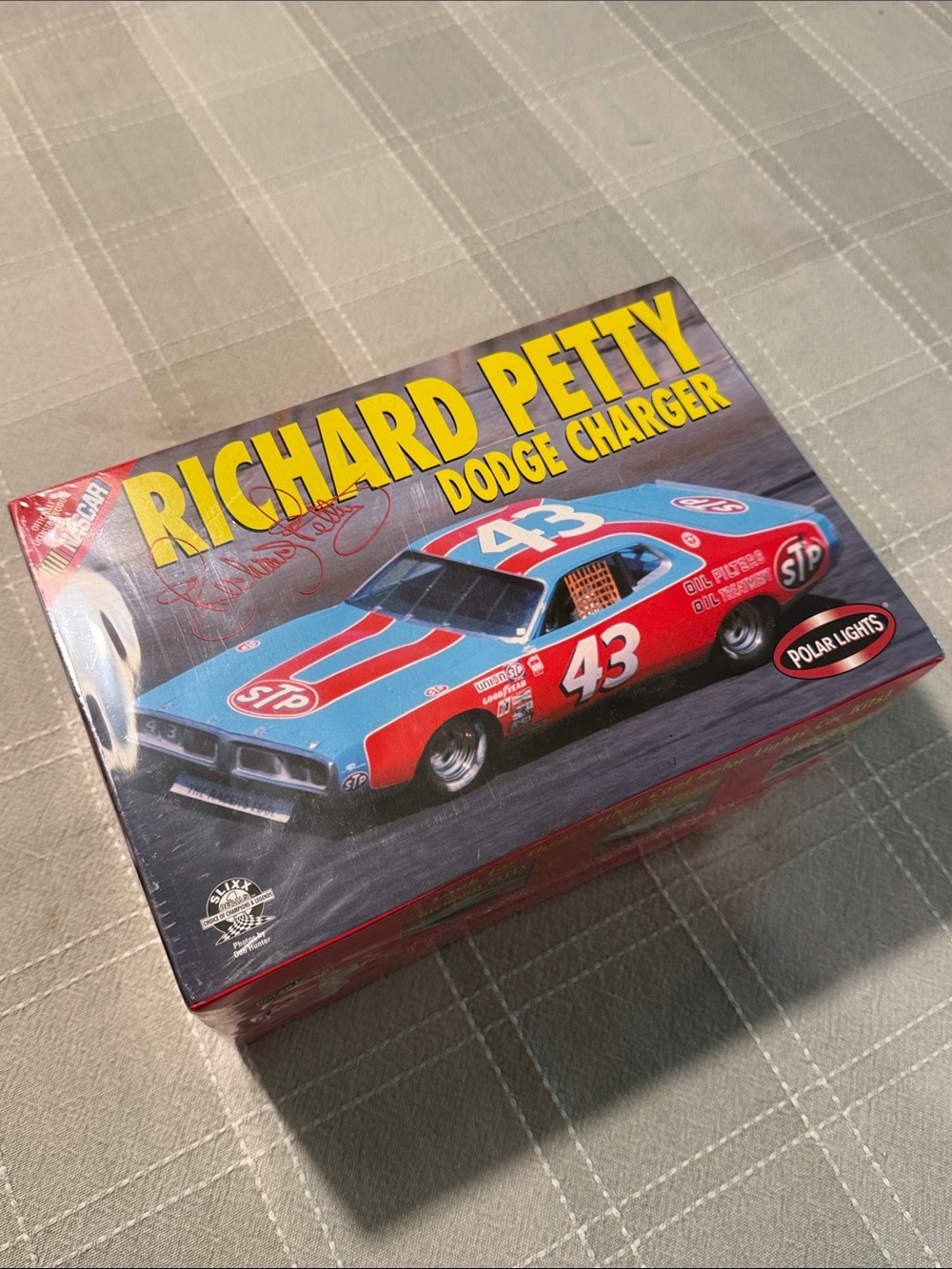 Nascar Richard Petty Dodge Charger Toy Car - Blue & Red